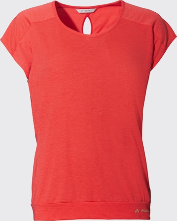 VAUDE Functioneel shirt ' W Skomer T III ' in Rood: voorkant