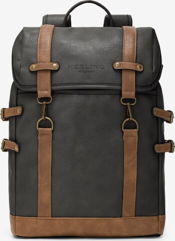 Herling Backpack 'Kieran' in Grey: front