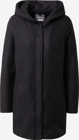 Eight2Nine Between-Seasons Coat in Black: front