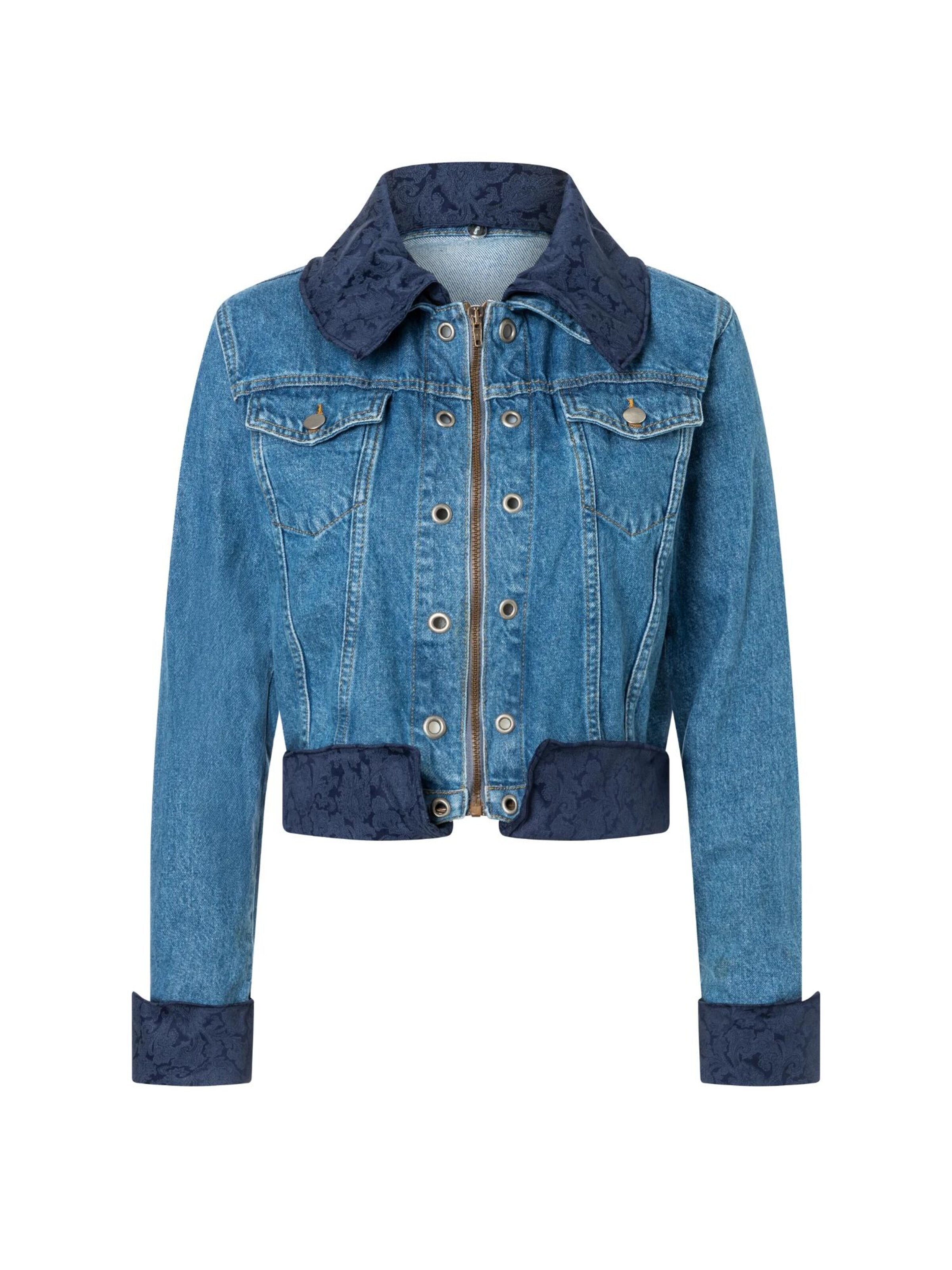 Fenice Between-Season Jacket in Blue