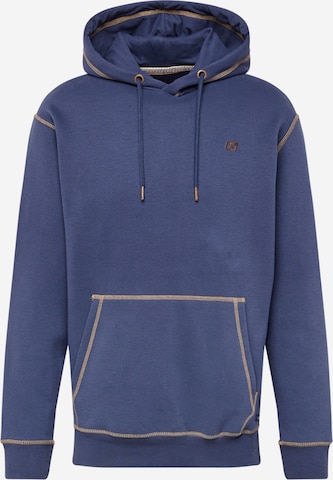 Sweat-shirt BLEND en bleu : devant