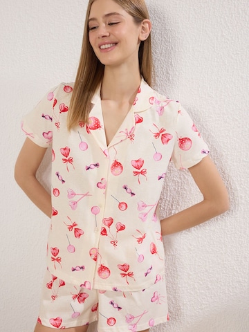 Trendyol Pajama in Beige: front