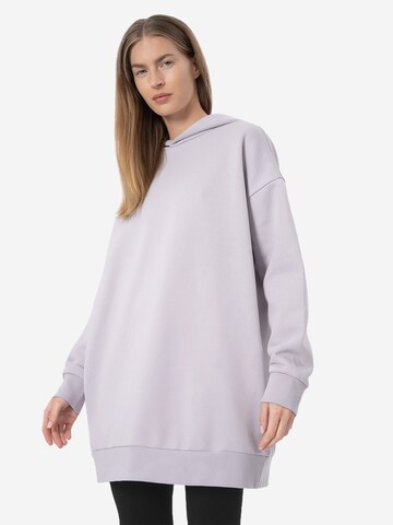 4F Athletic Sweatshirt in Purple: front