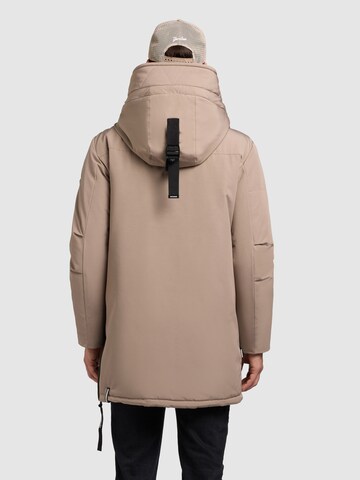 khujo Between-seasons coat 'Dachs' in Grey