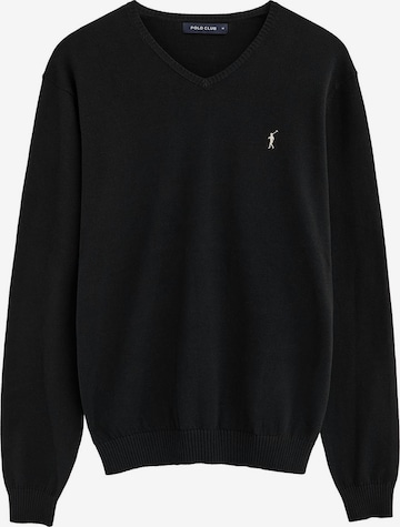 Polo Club Pullover 'Rigby' in Schwarz: Vorderseite