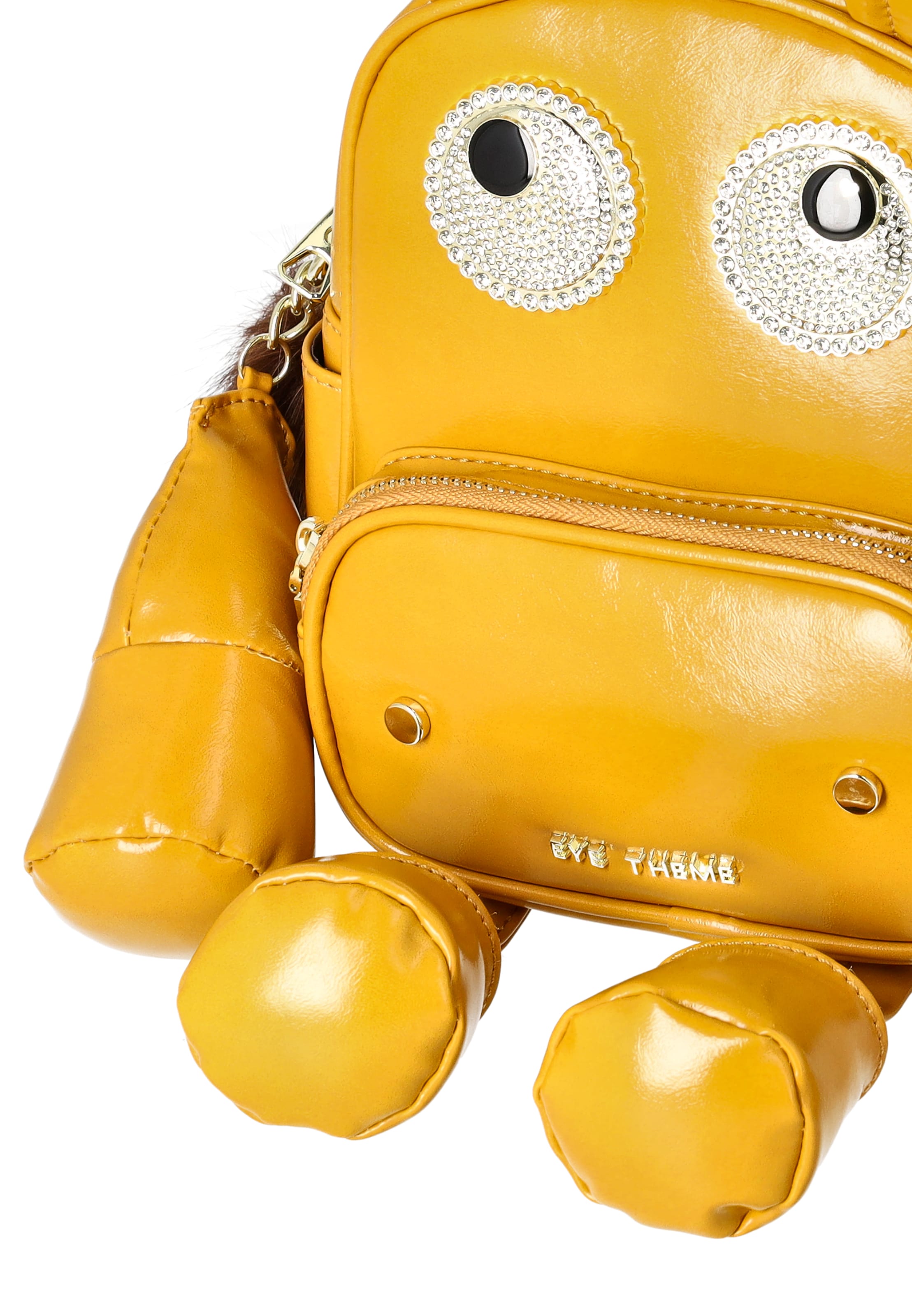 MYMO - Mochila 'EYETHEME' en amarillo