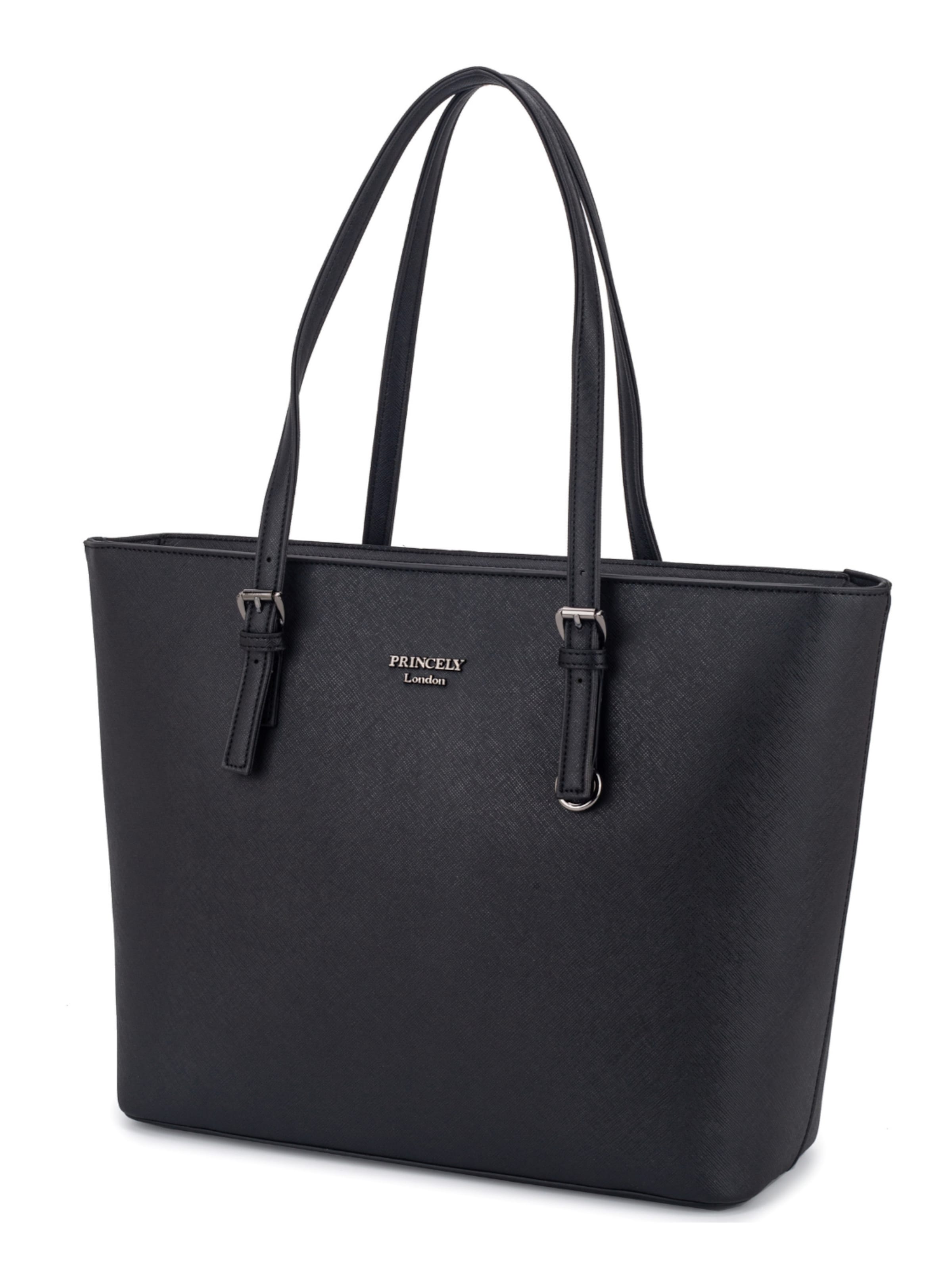 Cabas 'Beverly' Princely London en noir