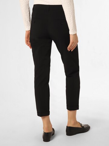 Raffaello Rossi Slim fit Pleated Pants 'Ute' in Black