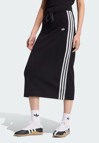 ADIDAS ORIGINALS Rock in Schwarz: Vorderseite