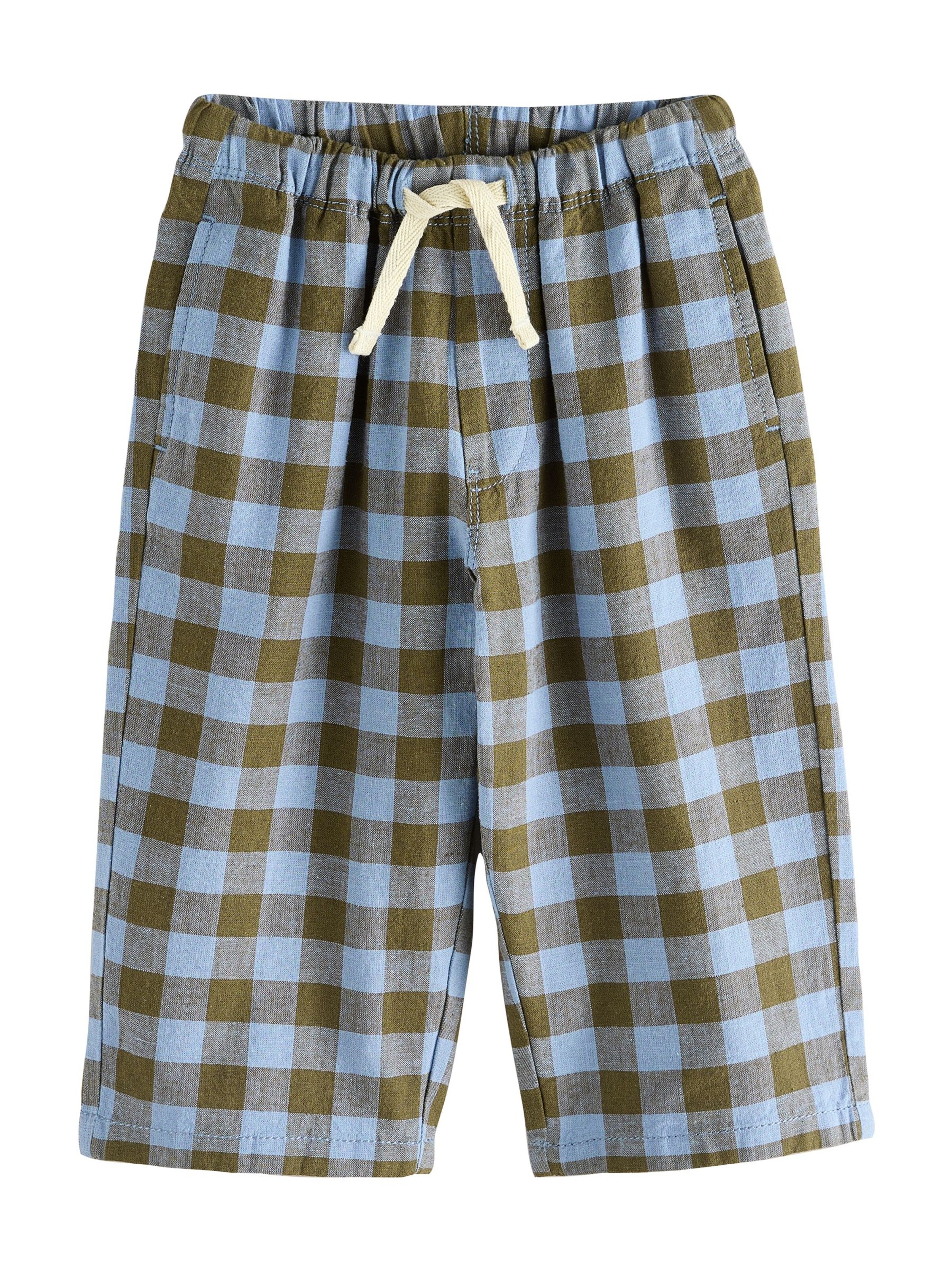 Next Hose in blau / oliv, Produktansicht