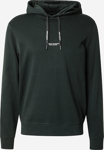 Felpa di ARMANI EXCHANGE in verde: frontale
