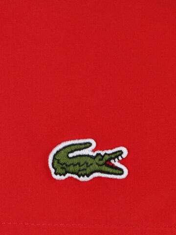 LACOSTE Szorty kąpielowe w kolorze czerwony