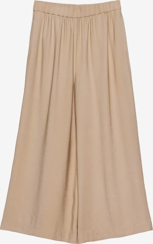 Someday Wide leg Pants 'Calex' in Beige: front