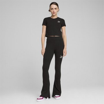 PUMA Bootcut Leggings 'CLASSICS' in Zwart