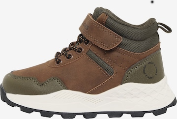 Jack & Jones Junior Сапоги 'JFWTREK' в Зеленый: спереди