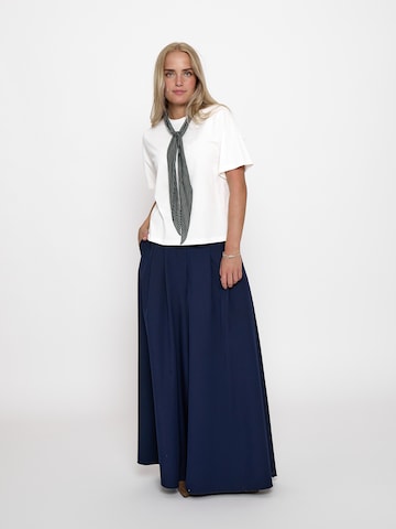 Haut 'Sully' Peppercorn en blanc
