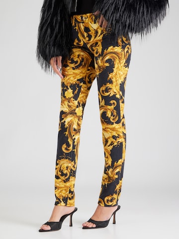 Versace Jeans Couture - Slimfit Vaquero en negro: frente