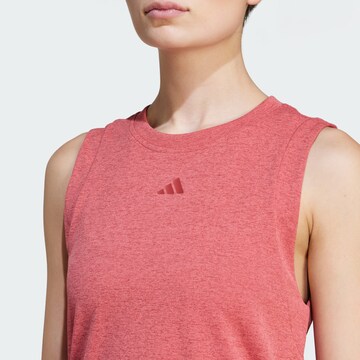 Haut de sport ADIDAS PERFORMANCE en rouge