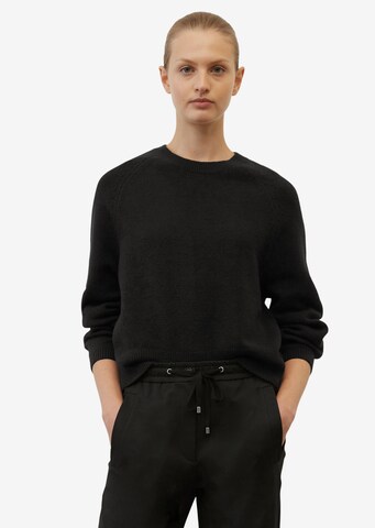 Pull-over Marc O'Polo en noir : devant