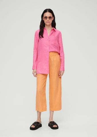 s.Oliver Loose fit Pants in Orange