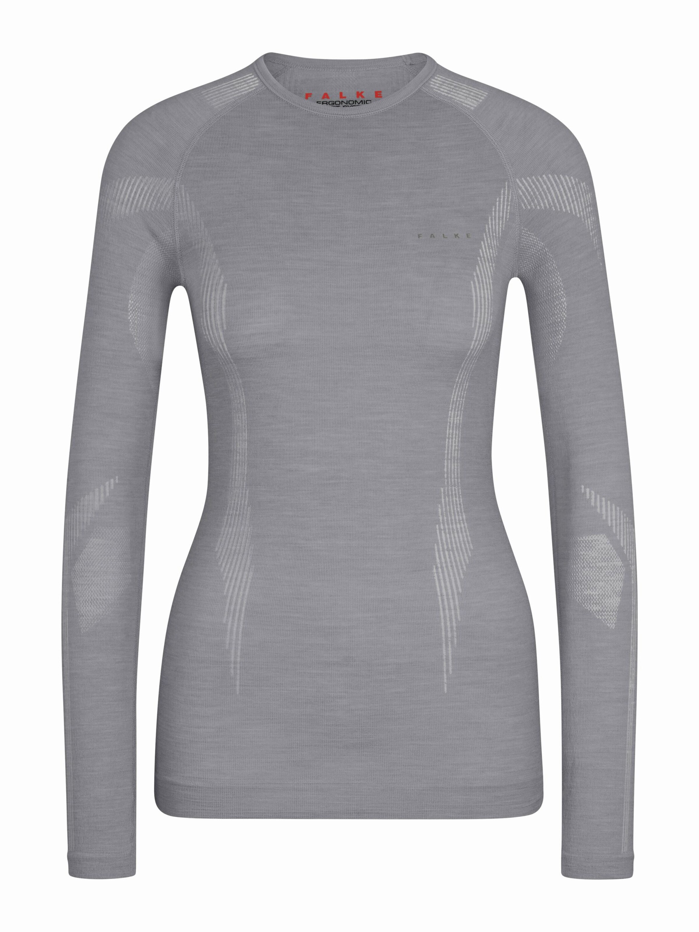 FALKE Base Layer in Grey: front