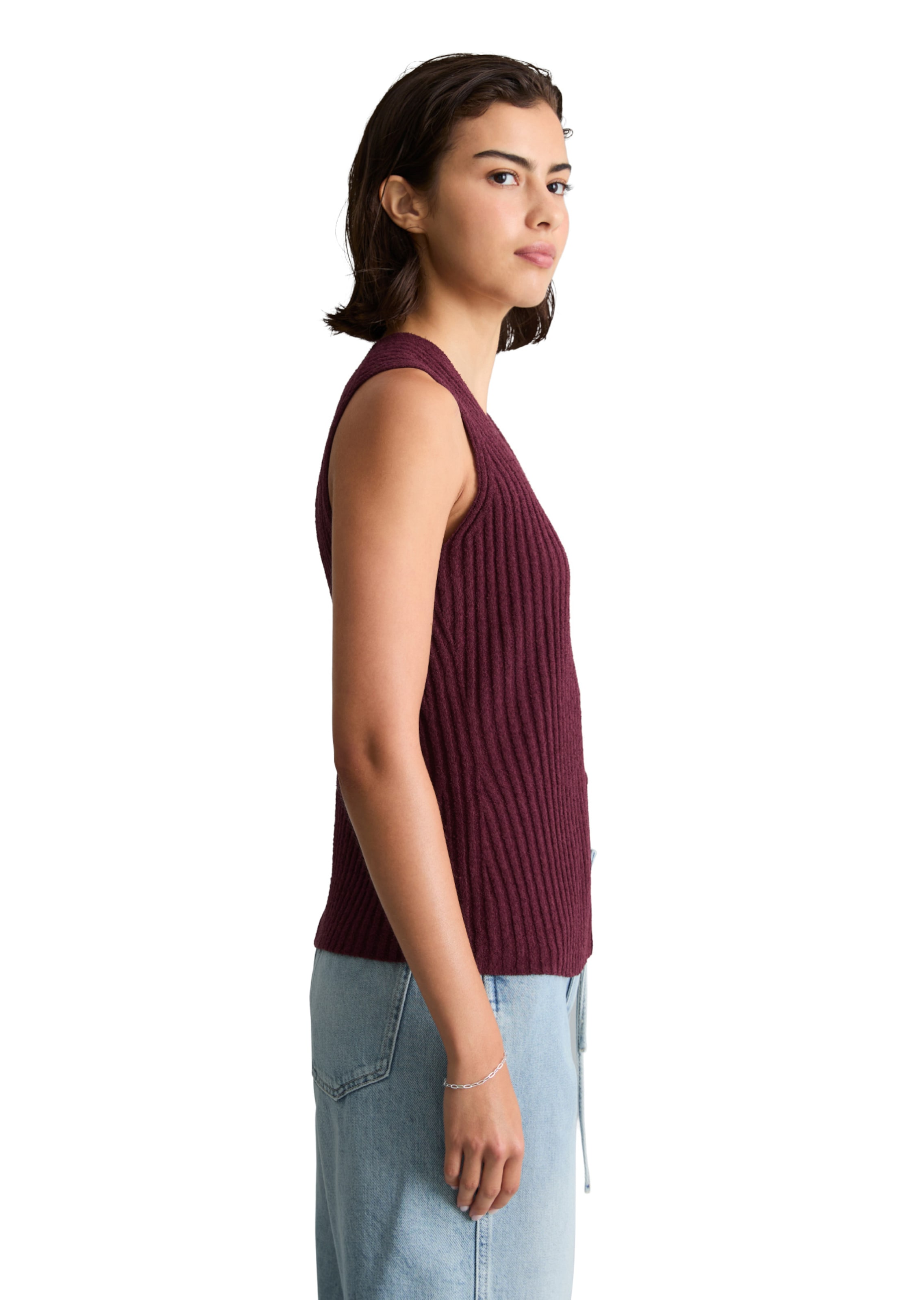 Cardigan Marc O'Polo DENIM en rouge