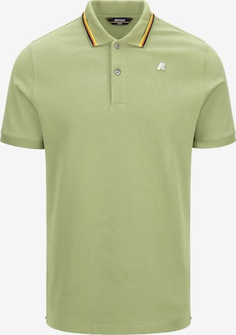 K-Way Shirt 'JUD PIQUE SLIM' in Grün: Vorderseite