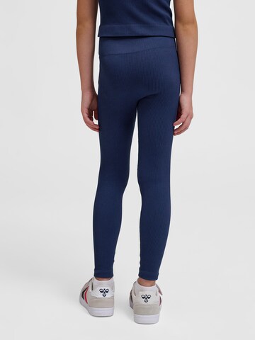 Hummel Slimfit Sportsbukser i blå