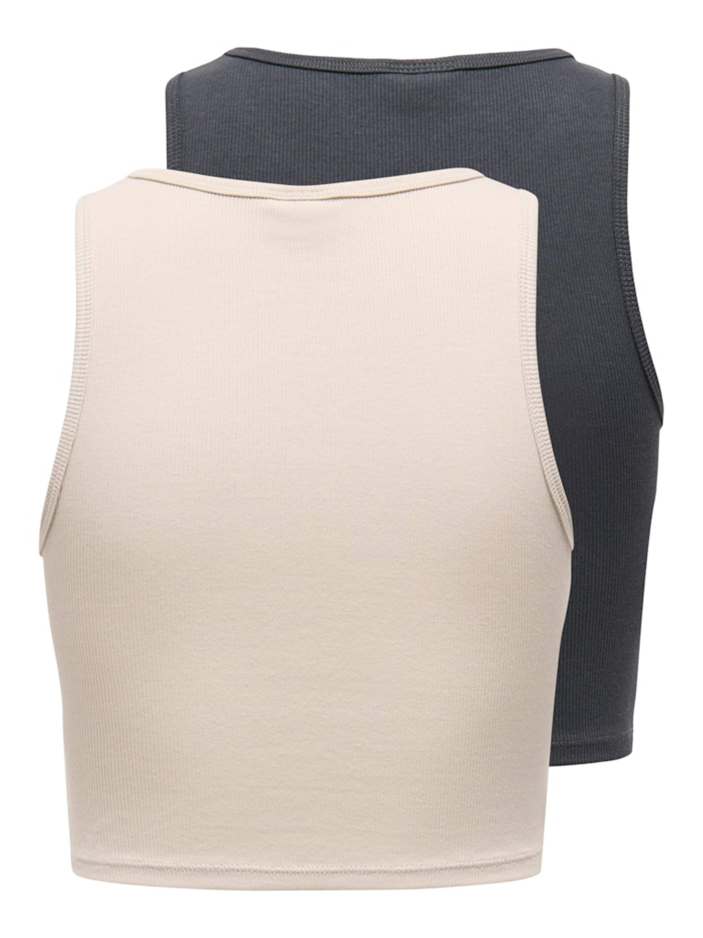 JDY Плетен топ 'JDYSofia' в бежово