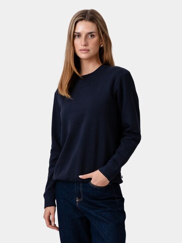TEESHOPPEN Sweatshirt in Blue: front