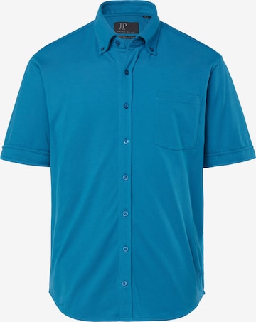 JP1880 Button Up Shirt in Blue: front
