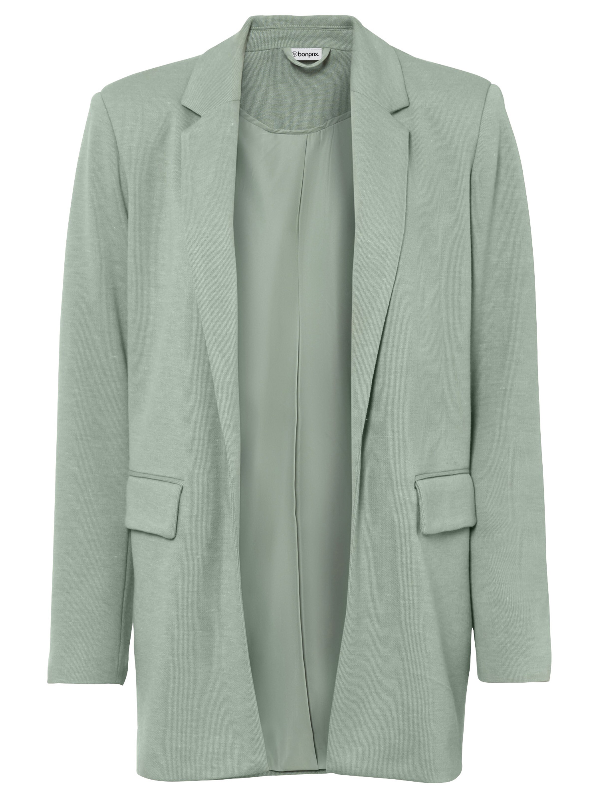bonprix Blazer in 34 in pastellgrün, Produktansicht