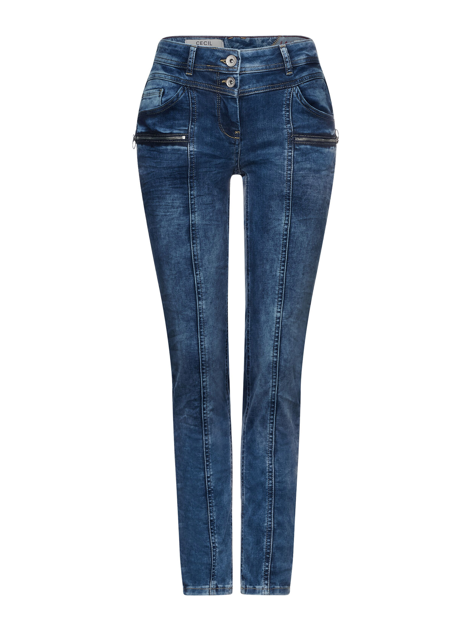 Donna kwpJM CECIL Jeans in Blu 