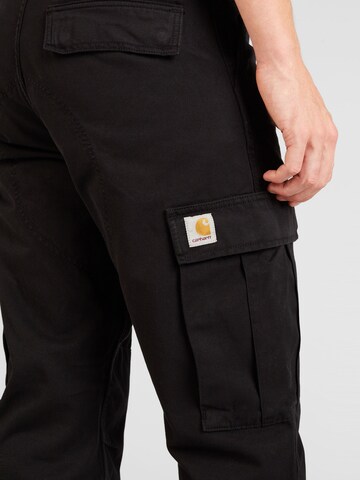 Carhartt WIP Loosefit Cargo nadrágok - fekete