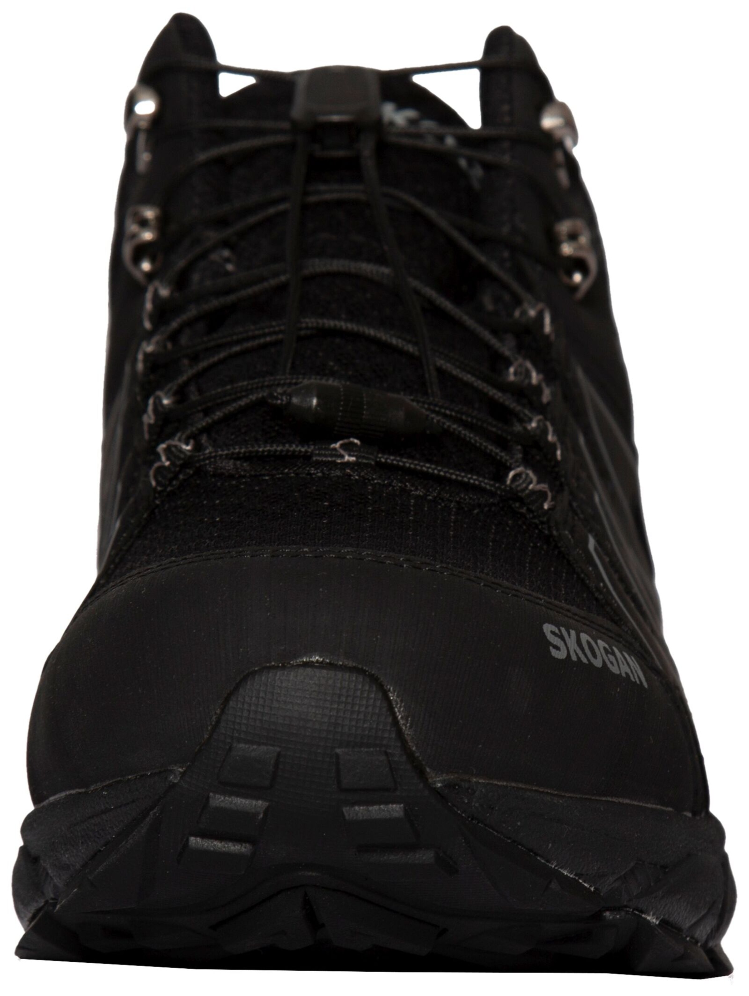 Sneaker bassa di SKOGAN in nero: frontale