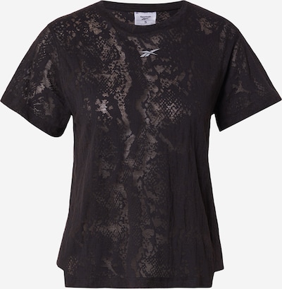 Sportiniai marškinėliai iš Reebok, spalva – pilka / juoda, Prekių apžvalga