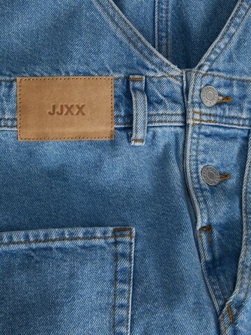 JJXX Wide Leg Latzjeans 'Lean' in Blau