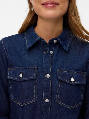 VERO MODA Blousejurk 'VMJennie' in Blauw