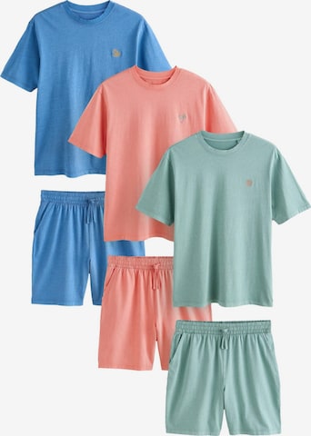 Pyjama court Next en bleu : devant