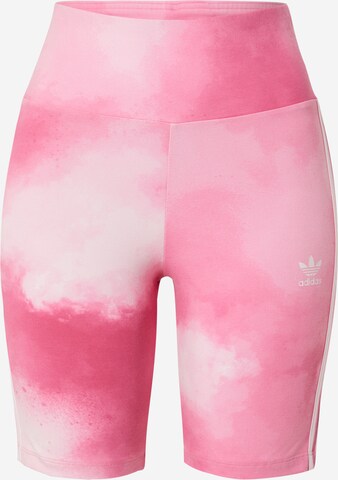 ADIDAS ORIGINALS Skinny Legginsy 'Color Fade ' w kolorze różowy: przód