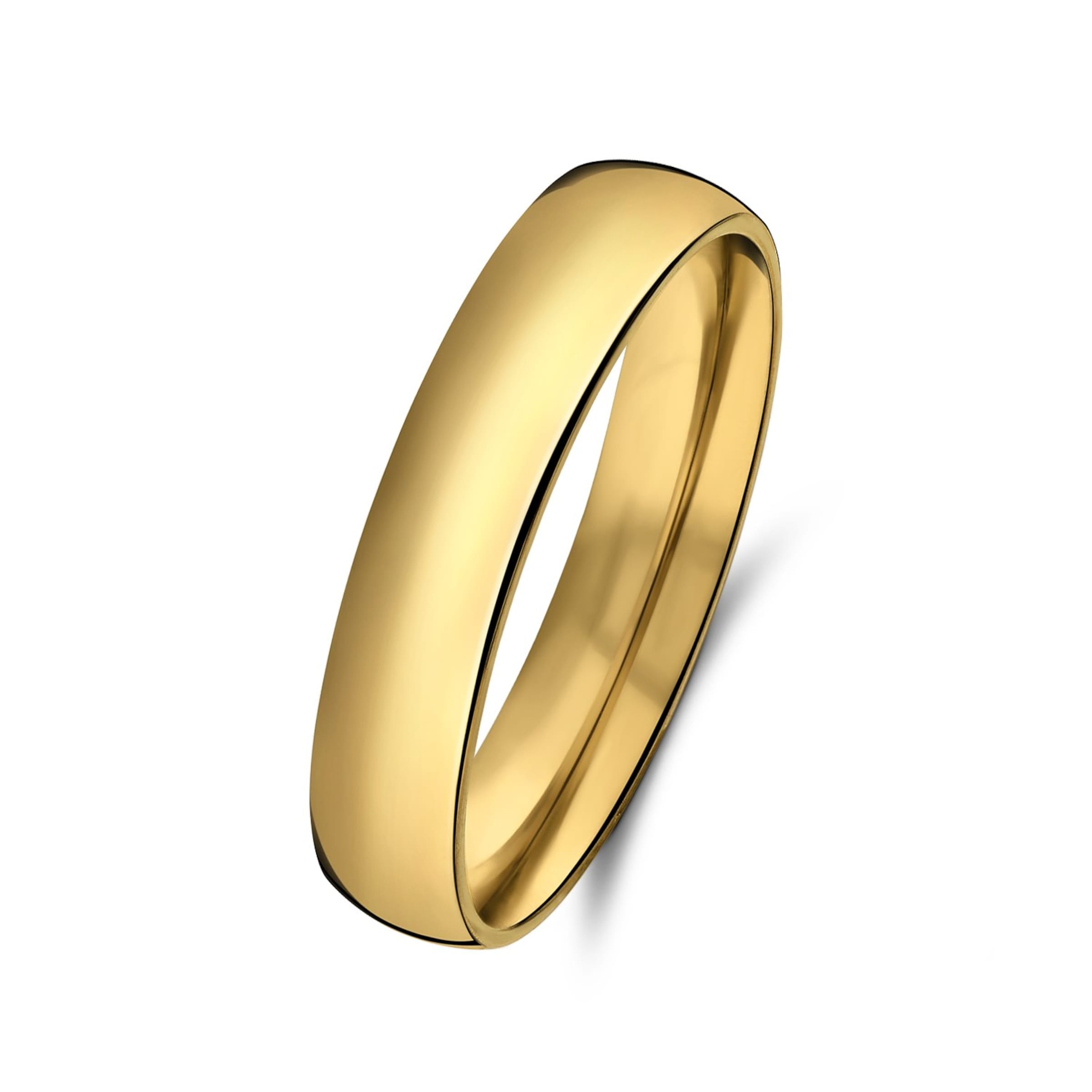 Lucardi Ring in Gold: Vorderseite
