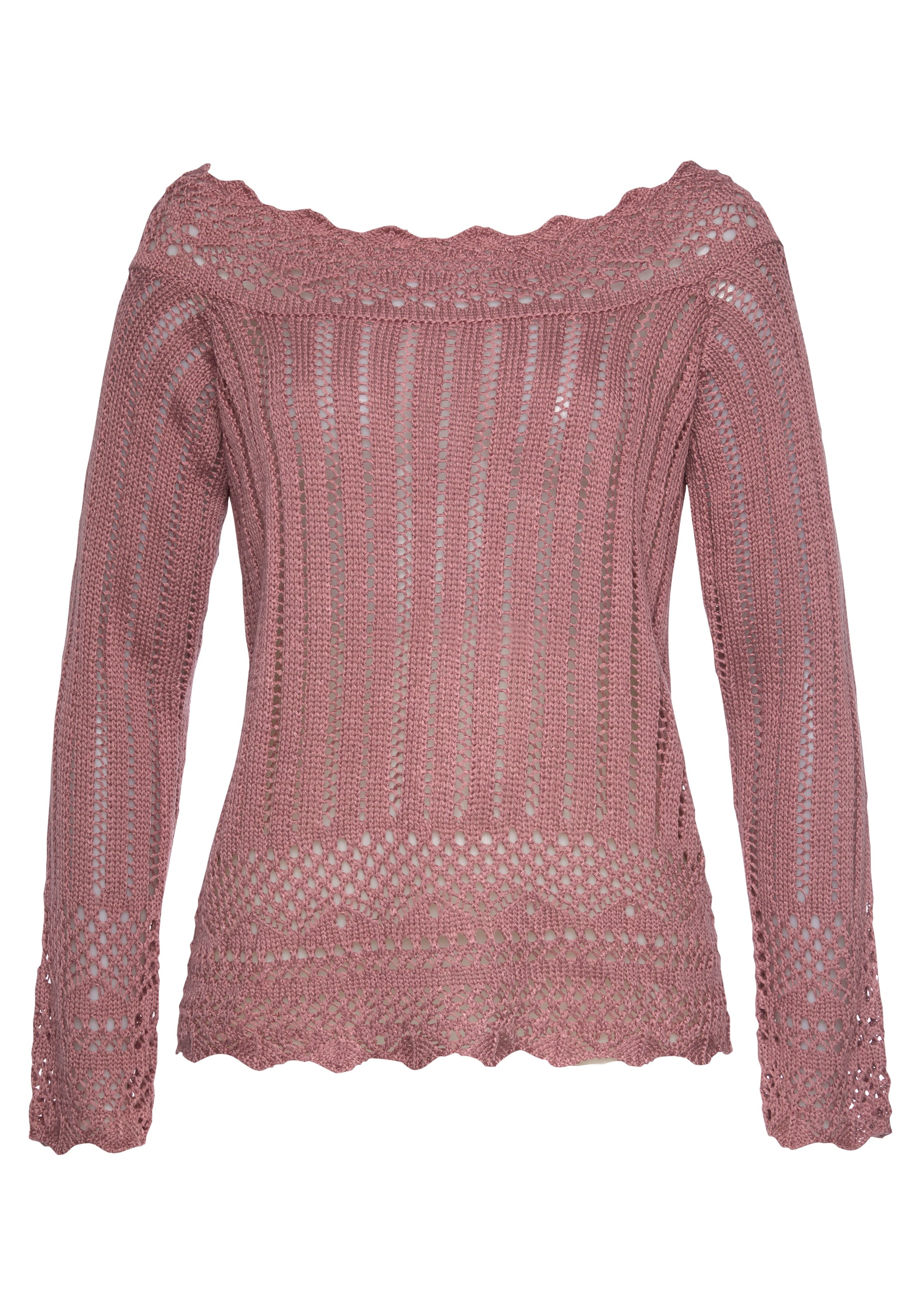 VIVANCE Pullover in Pink: Vorderseite