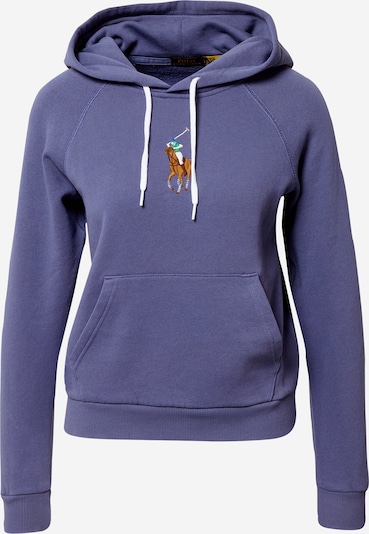 Bluză de molton POLO RALPH LAUREN pe albastru royal, Vizualizare produs