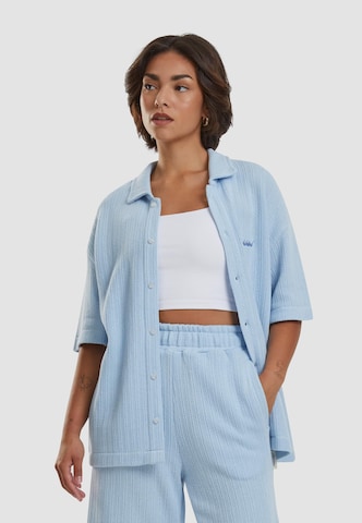 Prohibited Comfort fit Overhemd in Blauw