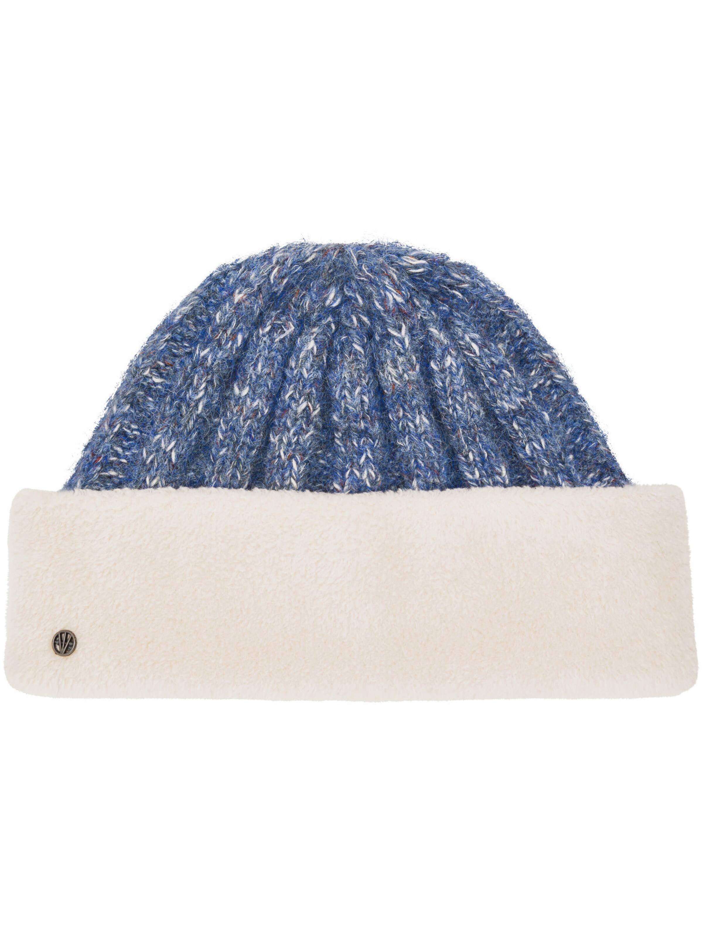 LOEVENICH Beanie in Blue: front