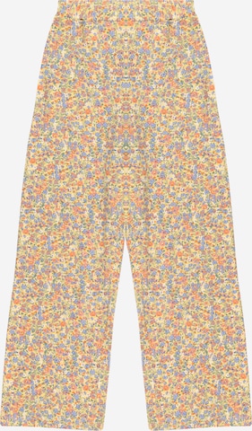 Wide leg Pantaloni di The New in giallo: frontale