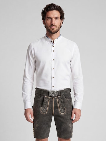 SPIETH & WENSKY Slim fit Traditional button up shirt 'Kreuth' in Mixed colours: front