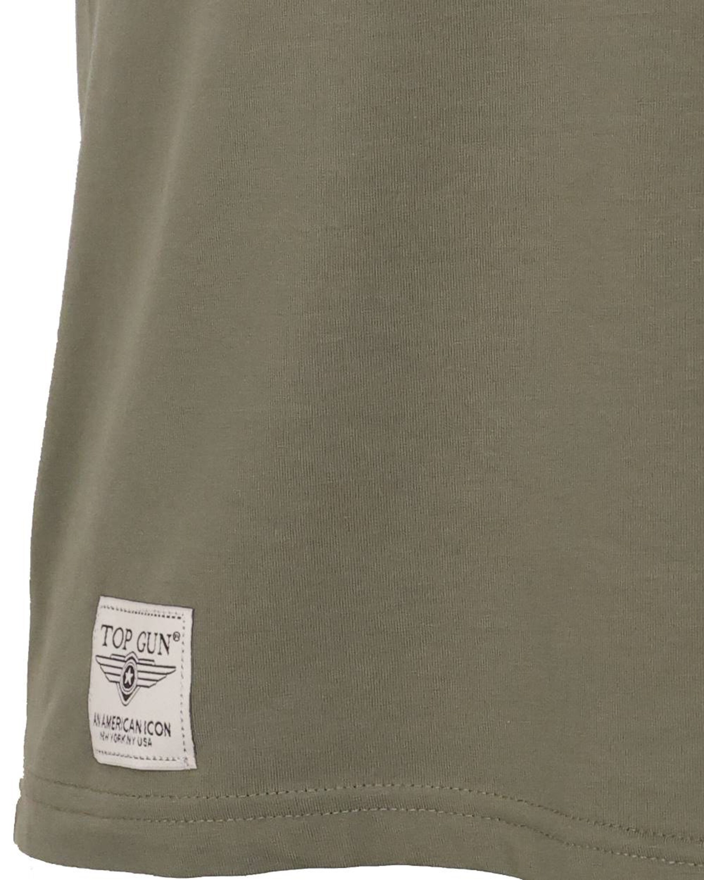 TOP GUN Shirt in Grün