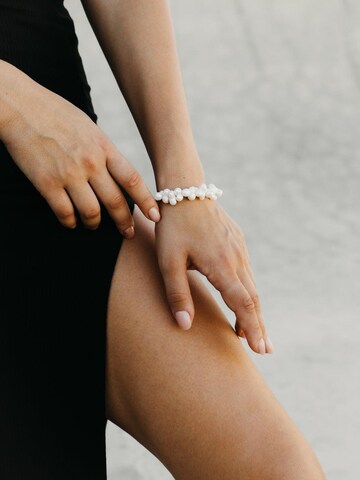 Bracelet 'Rita' LA MAISON GISEL B. en blanc