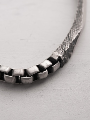 Braccialetto 'FORGED' di REYTEL in argento